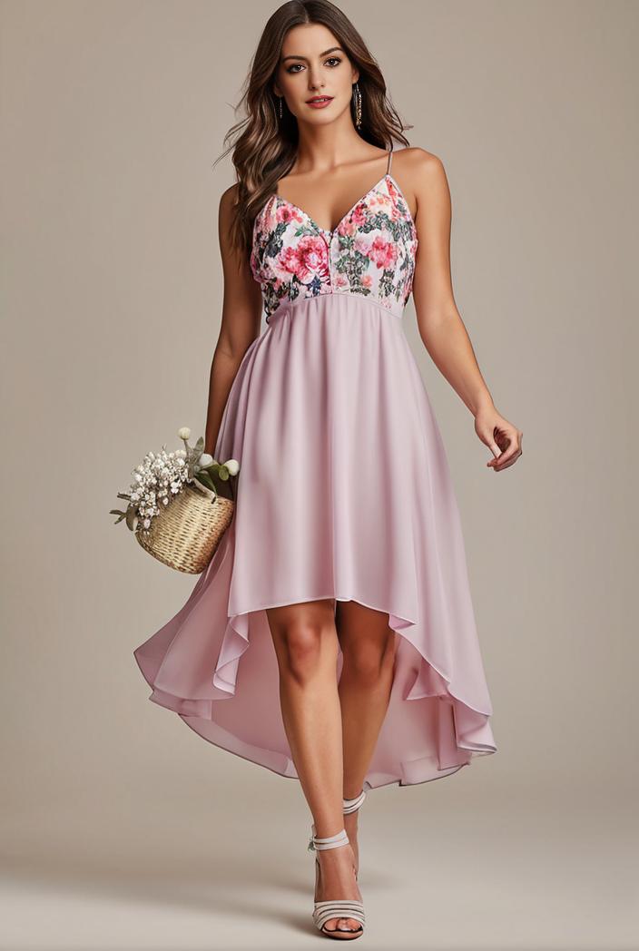 plus size sequin high low deep v neck tulle evening dresses 107334