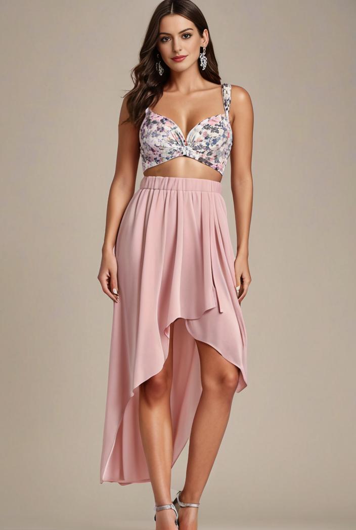 plus size sequin high low deep v neck tulle evening dresses 107336