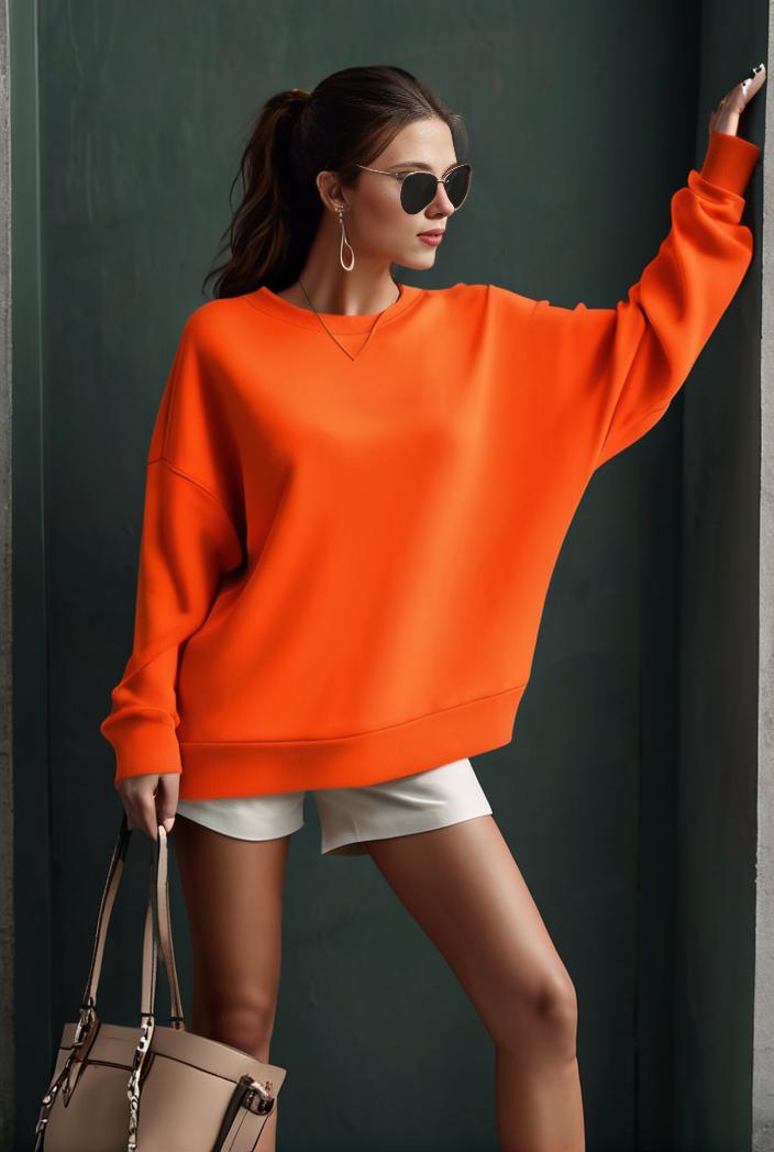 cozy letter print drop shoulder sweatshirt for women to stay stylish and warm during fall winter 105233