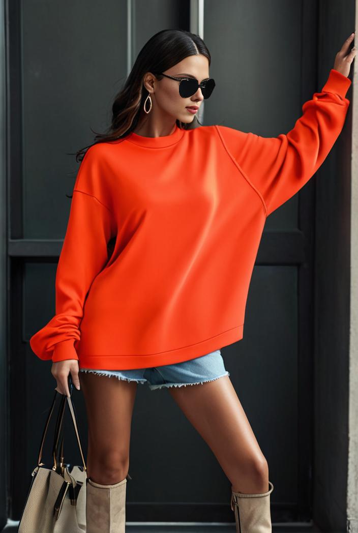 cozy letter print drop shoulder sweatshirt for women to stay stylish and warm during fall winter 105236