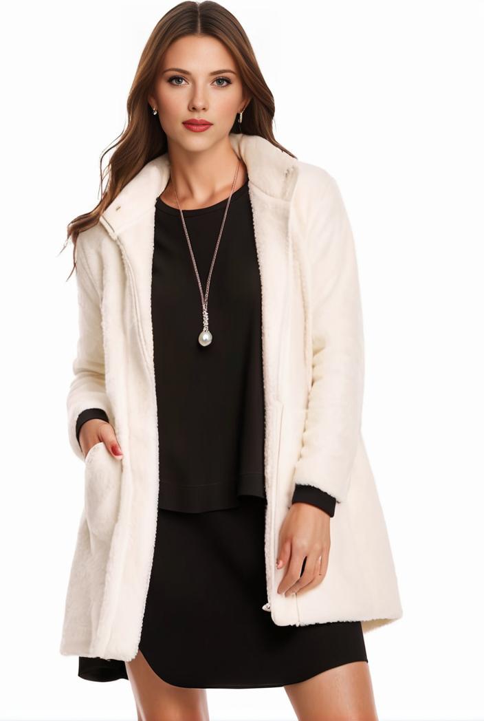 cozy winter teddy coat for women 105463