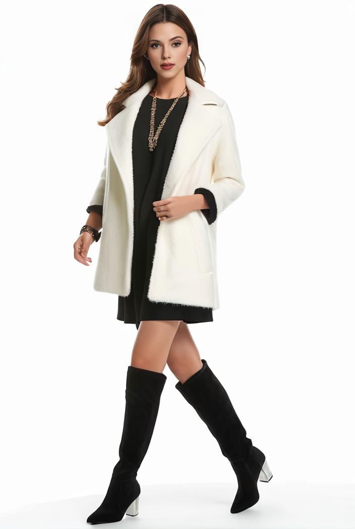 cozy winter teddy coat for women 105539