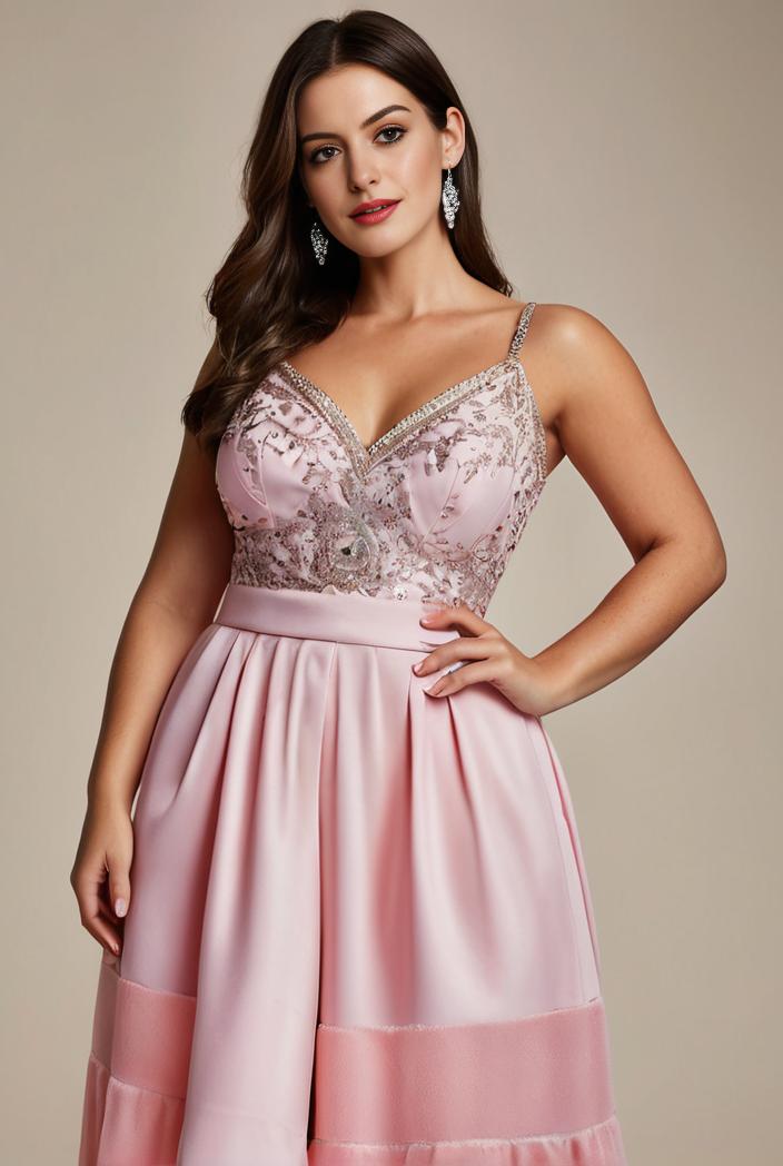 sleeveless v back tulle high low sequin appliques evening dresses 111912