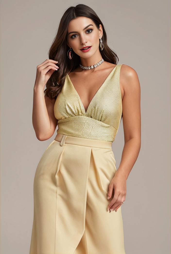 sleeveless v back tulle high low sequin appliques evening dresses 111930