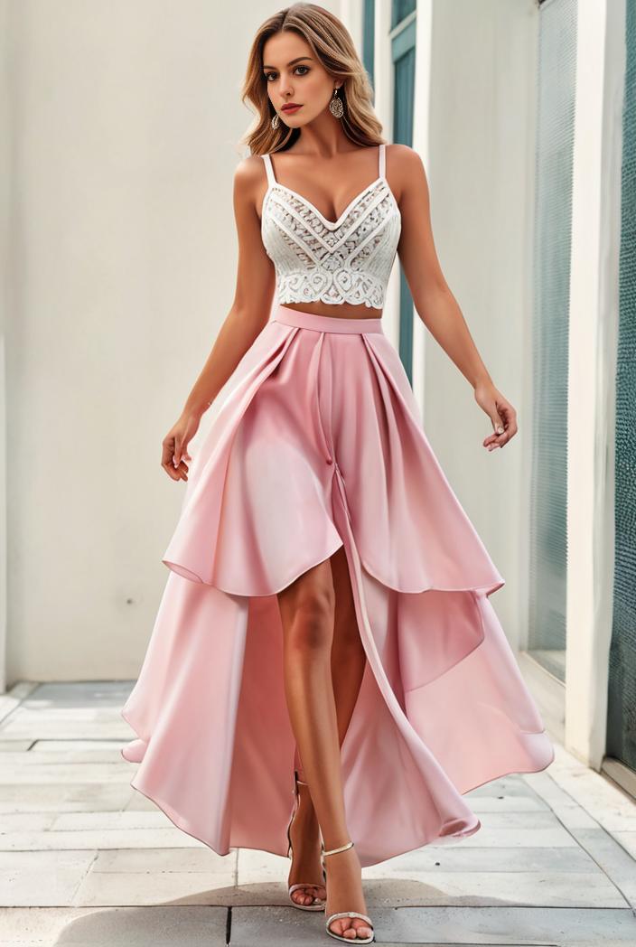 sleeveless v back tulle high low sequin appliques evening dresses 111972