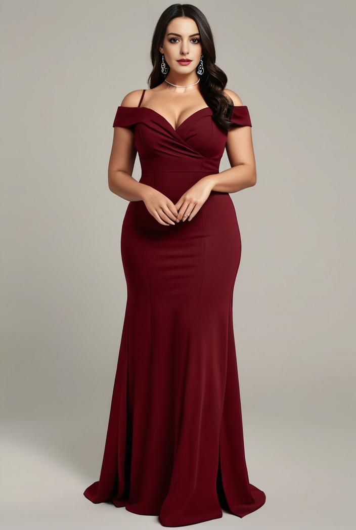stylish plus size bodycon deep v neck sequin evening dress 112930