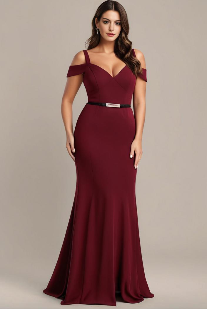 stylish plus size bodycon deep v neck sequin evening dress 112939