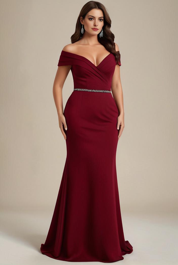 stylish plus size bodycon deep v neck sequin evening dress 112940