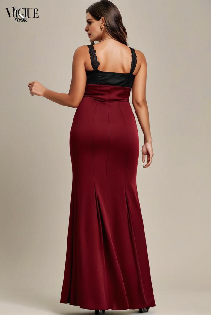 stylish plus size bodycon deep v neck sequin evening dress 112959
