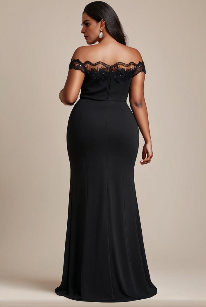 stylish plus size bodycon deep v neck sequin evening dress 113004