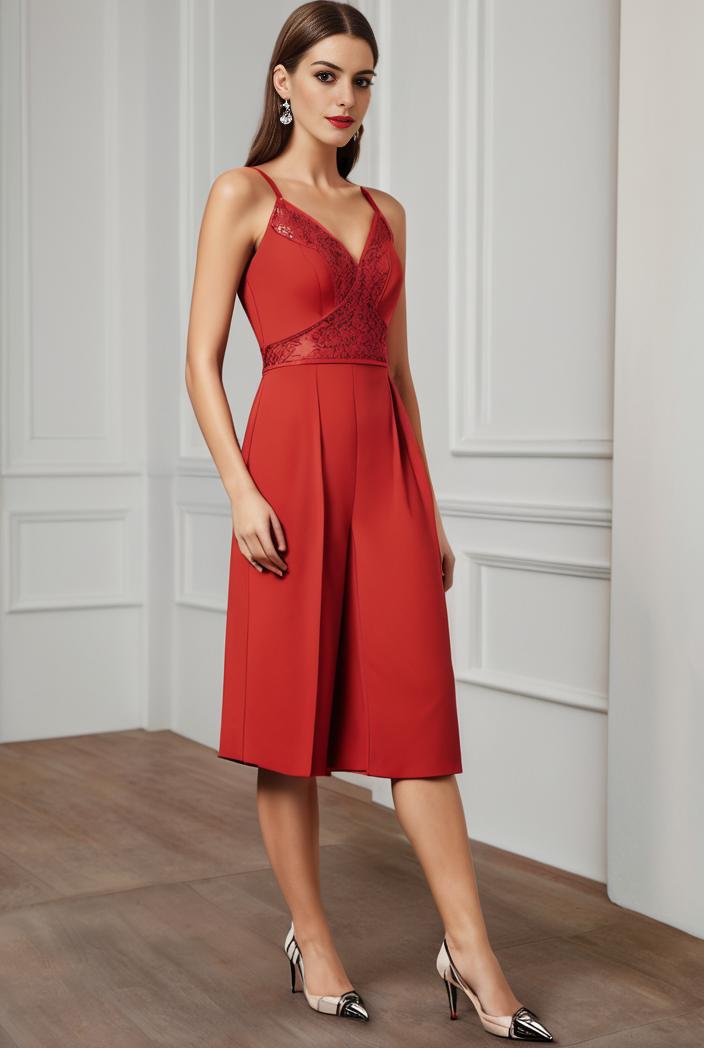 deep v neck lace chiffon bridesmaid dress with asymmetrical hem 116921