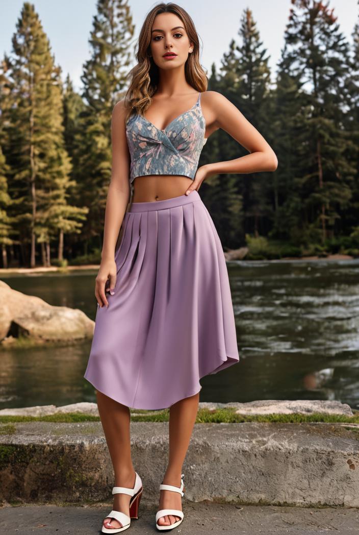 deep v neck lace chiffon bridesmaid dress with asymmetrical hem 116963