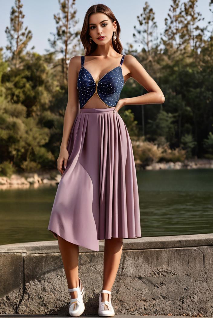 deep v neck lace chiffon bridesmaid dress with asymmetrical hem 116965
