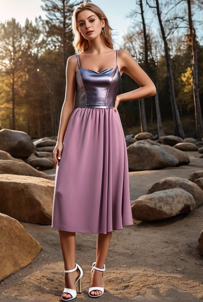 deep v neck lace chiffon bridesmaid dress with asymmetrical hem 116966