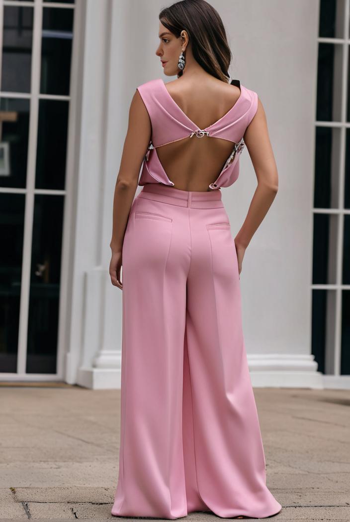 plus size shiny v neck side slit formal evening dress 126413