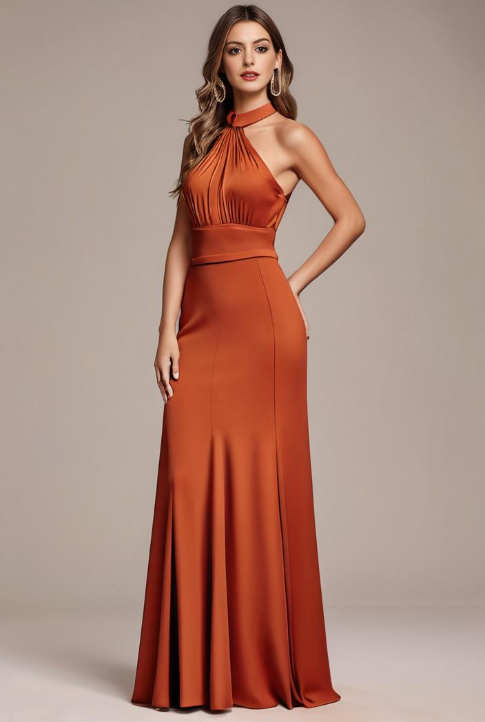 convertible chiffon lace open back spaghetti straps bridesmaid dress 134925
