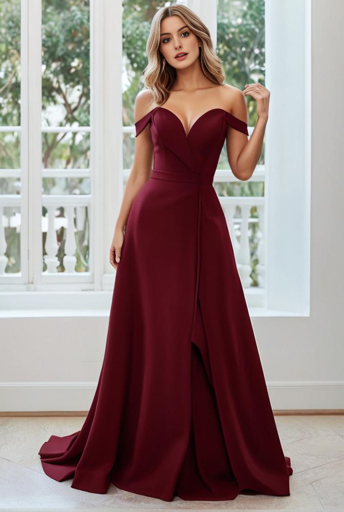 convertible chiffon lace open back spaghetti straps bridesmaid dress 134961