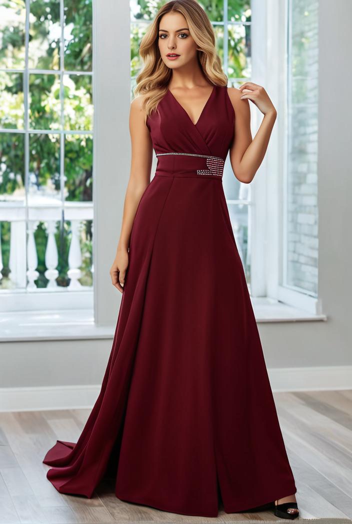 convertible chiffon lace open back spaghetti straps bridesmaid dress 134962