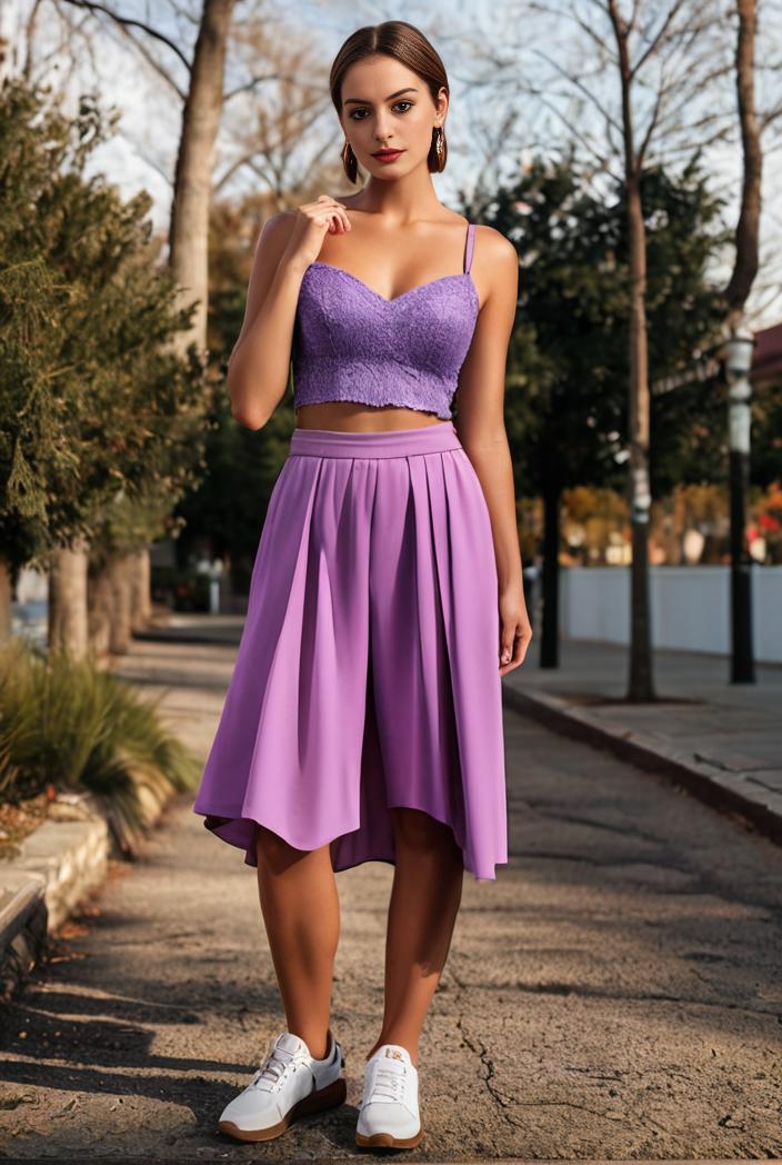 deep v neck lace chiffon bridesmaid dress with asymmetrical hem 135581