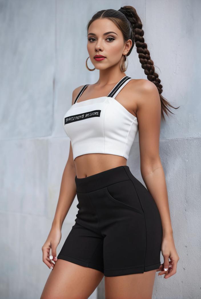 y2k style black denim skirt with cargo pockets 133092