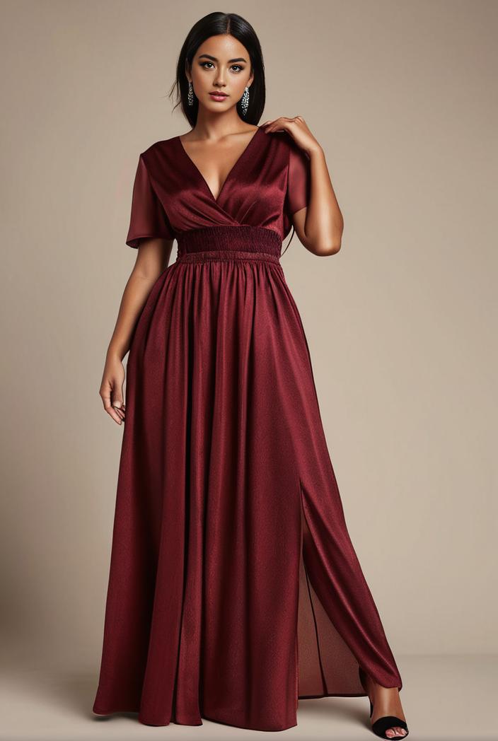 plus size floor length formal evening gowns for weddings 100315