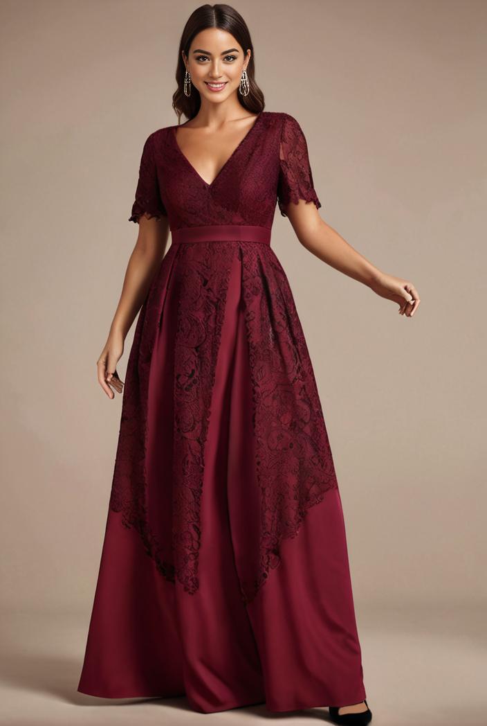plus size floor length formal evening gowns for weddings 100320