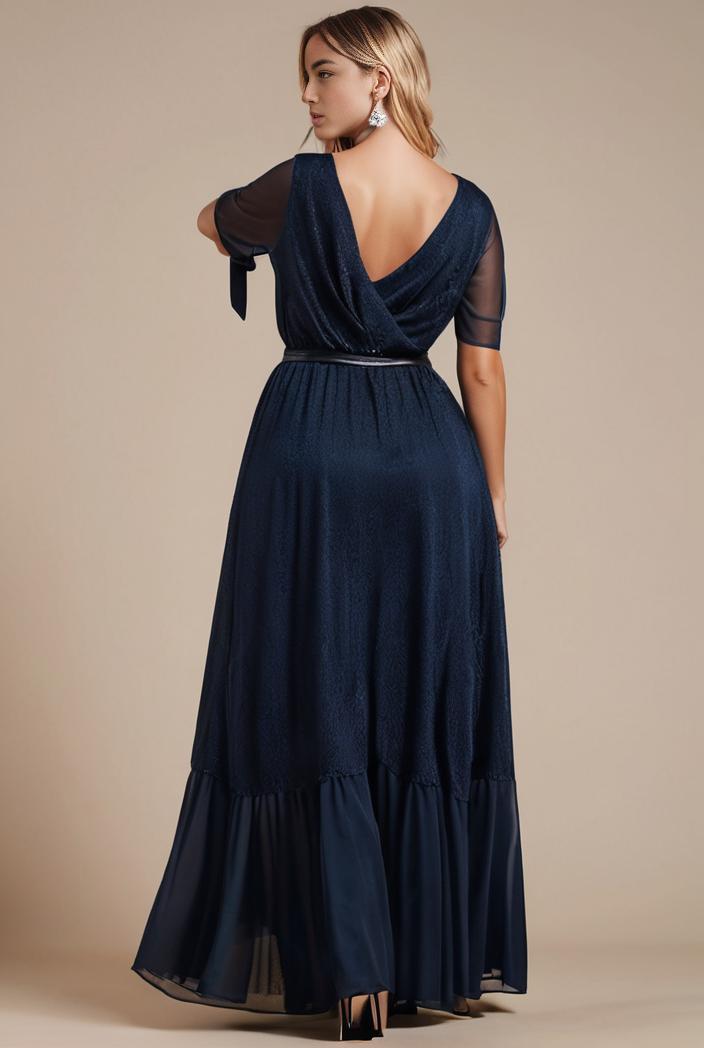 plus size floor length formal evening gowns for weddings 100364