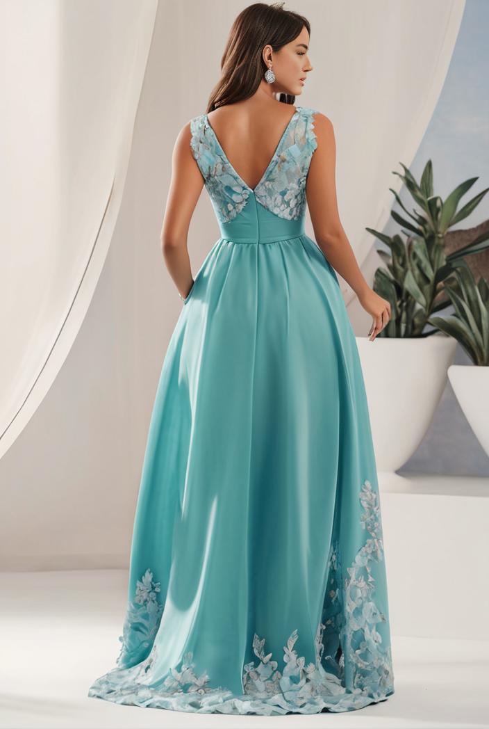 plus size sequin high low deep v neck tulle evening dresses 102036