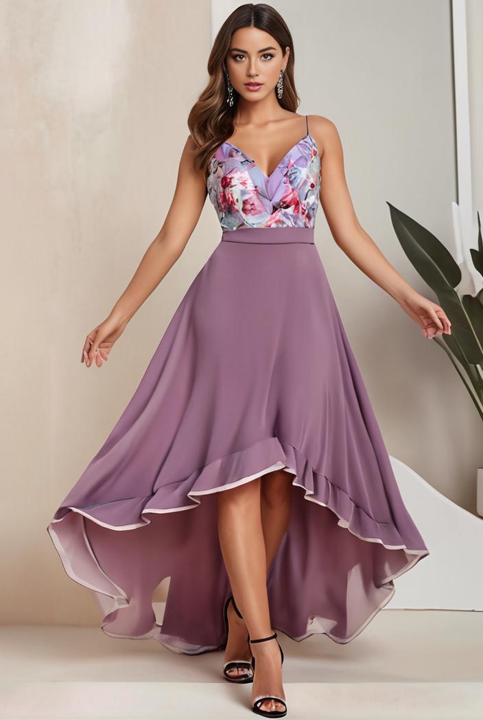 plus size sequin high low deep v neck tulle evening dresses 102059