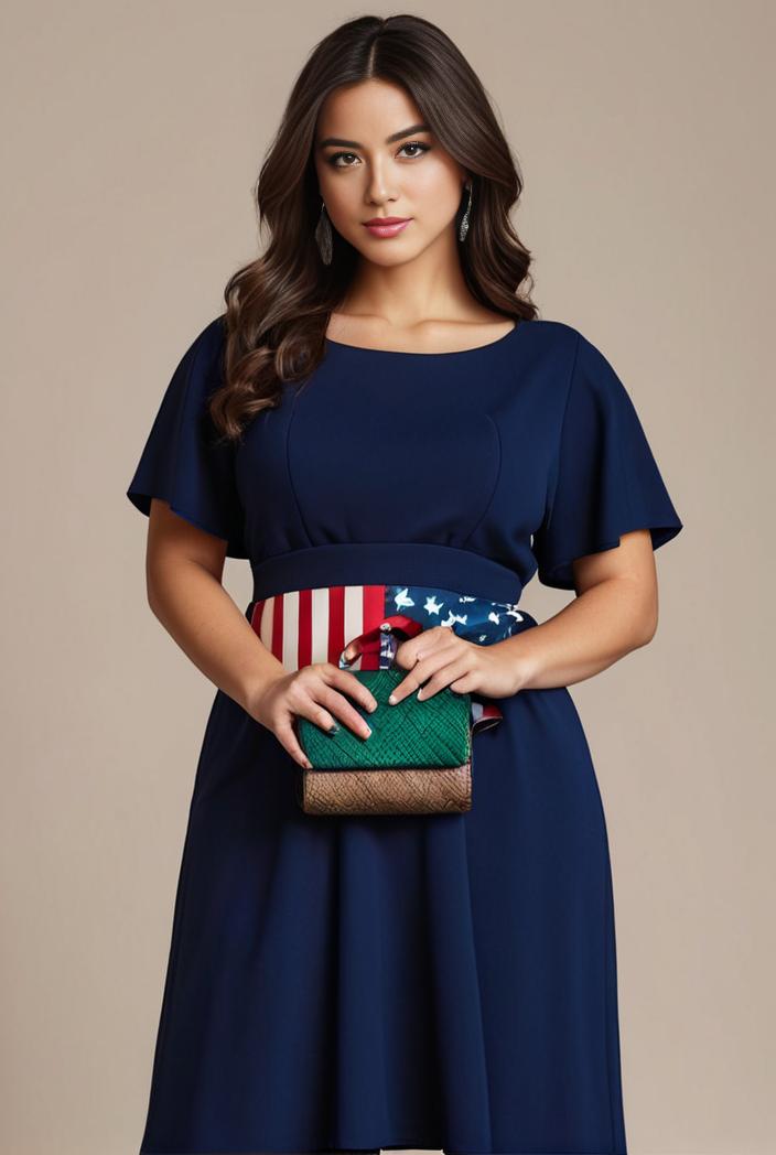 plus size simple chiffon pleated a line round neckline bridesmaid dress 102534
