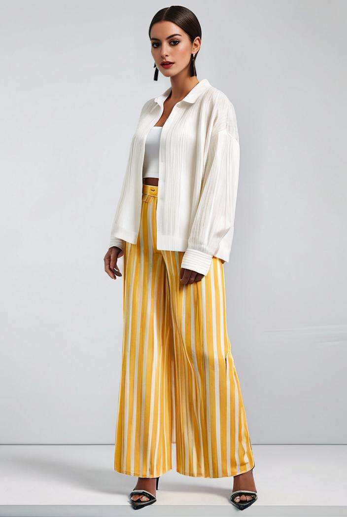 pleated high waist commuting temperament maxi dress 141586
