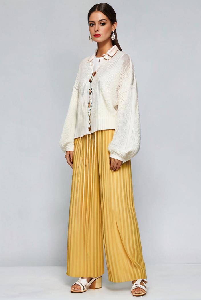 pleated high waist commuting temperament maxi dress 141592