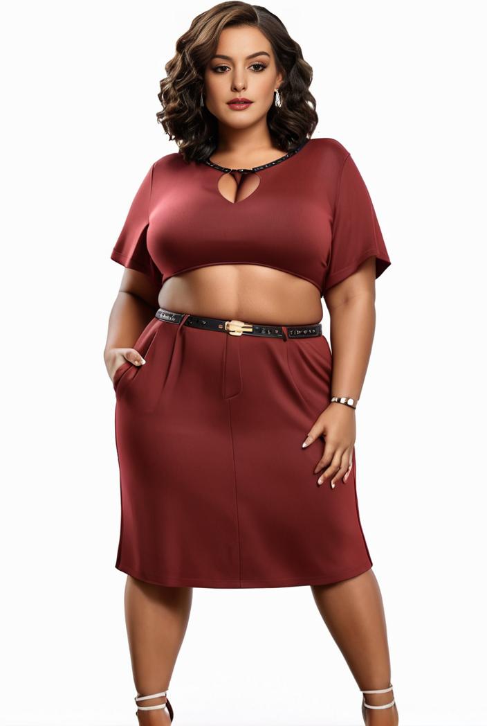 plus size faith letter print short sleeve midi dress with pockets women s plus slight stretch casual dress 142849
