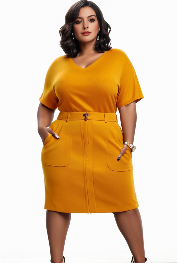 plus size faith letter print short sleeve midi dress with pockets women s plus slight stretch casual dress 142863