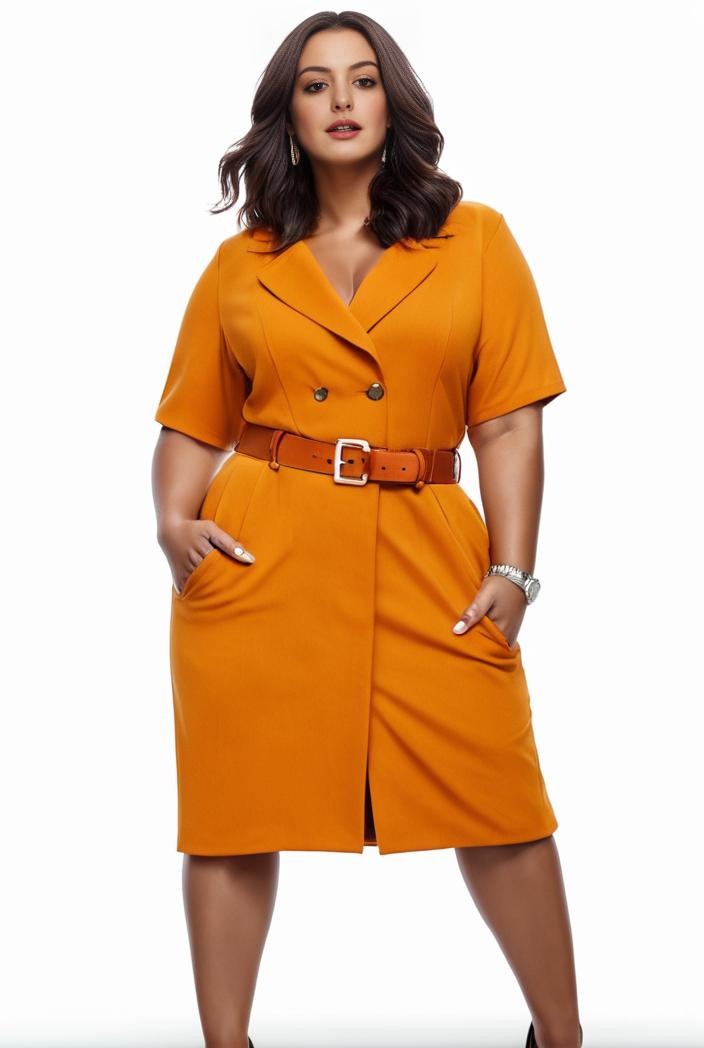 plus size faith letter print short sleeve midi dress with pockets women s plus slight stretch casual dress 142866