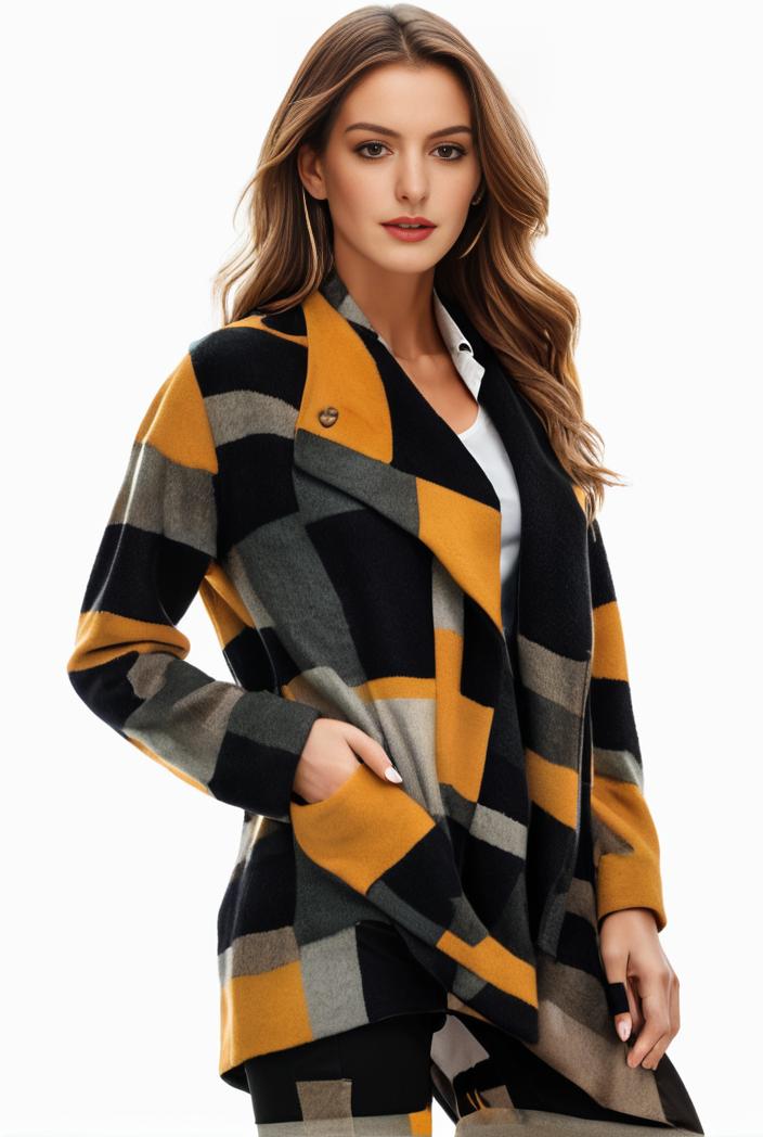 plus size halloween coat women s pus allover cat pumpkin print long sleeve open front medium stretch cardigan overcoat 143419