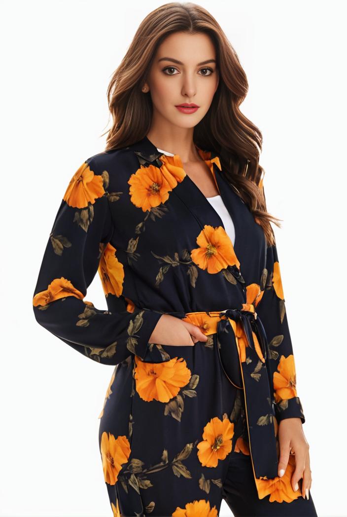 plus size halloween coat women s pus allover cat pumpkin print long sleeve open front medium stretch cardigan overcoat 143425