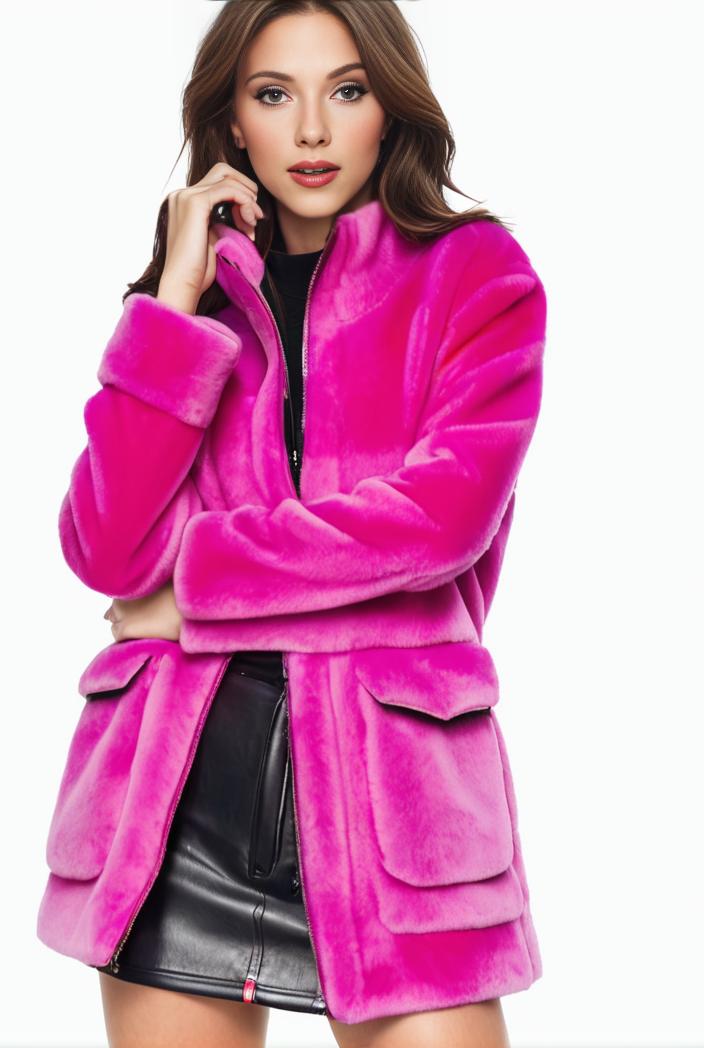 cozy winter teddy coat for women 140627