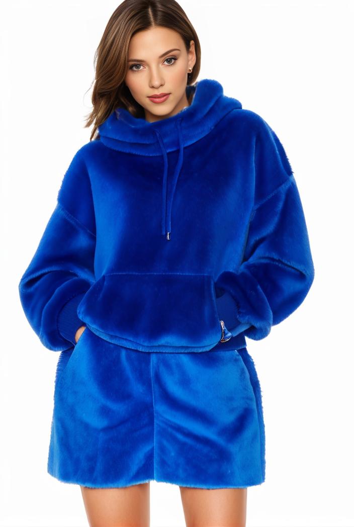 cozy winter teddy coat for women 140656