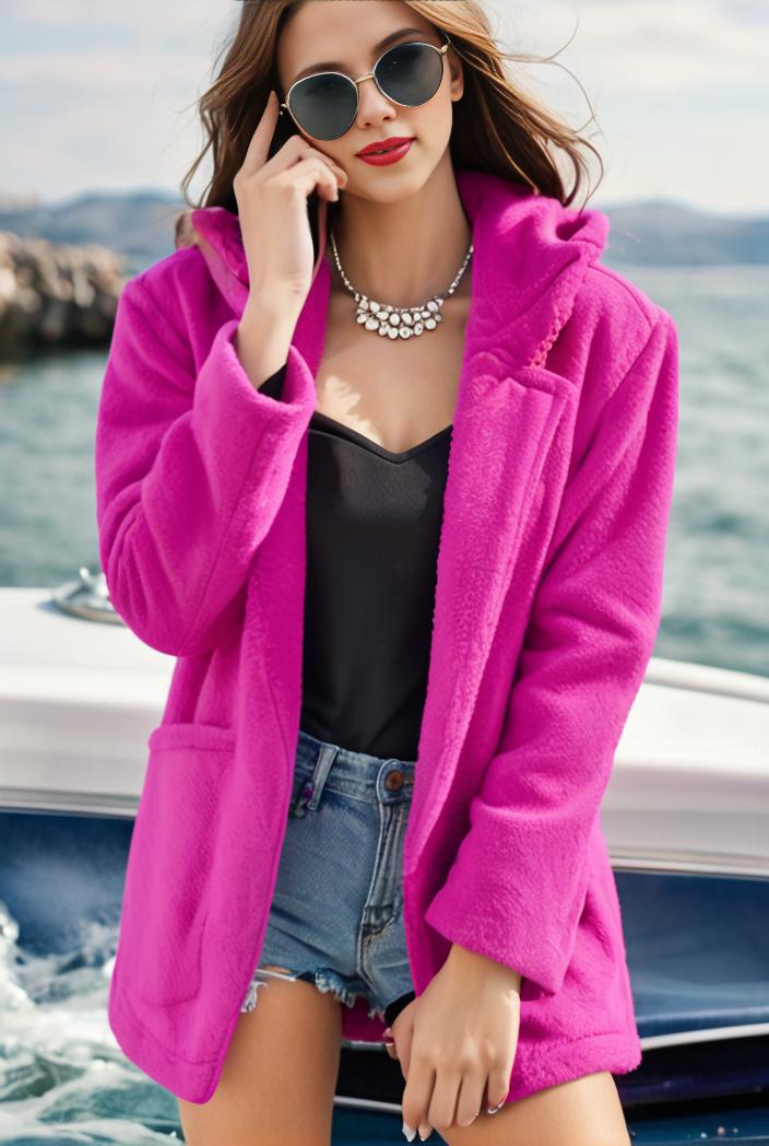 cozy winter teddy coat for women 140667