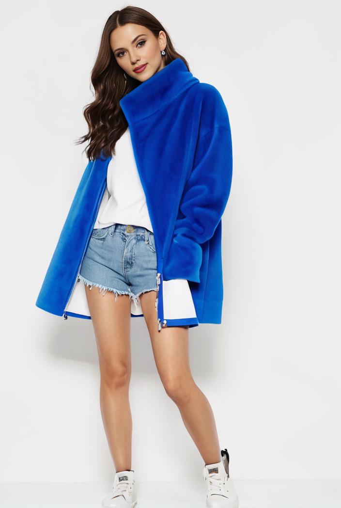 cozy winter teddy coat for women 140688