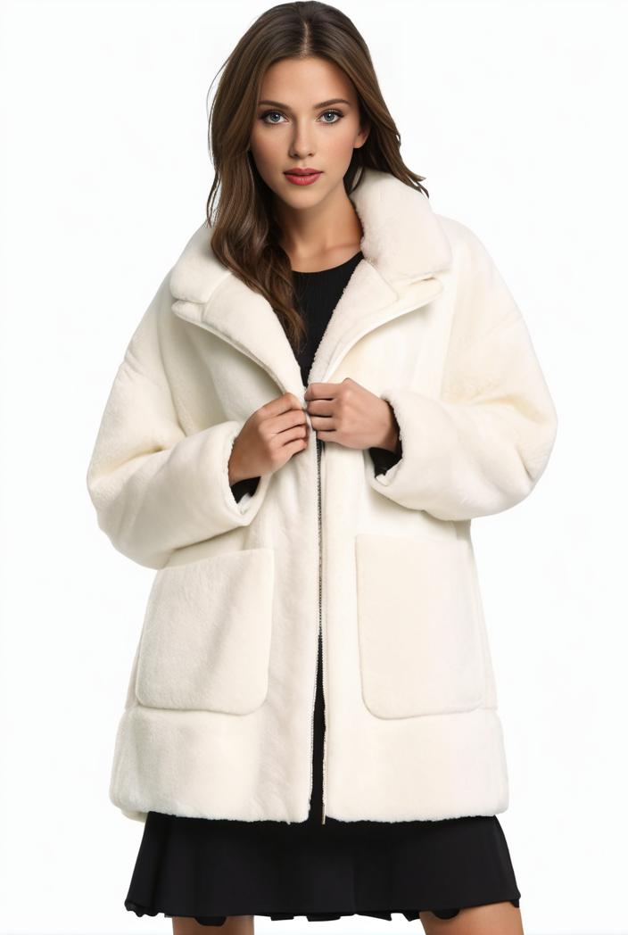 cozy winter teddy coat for women 140690
