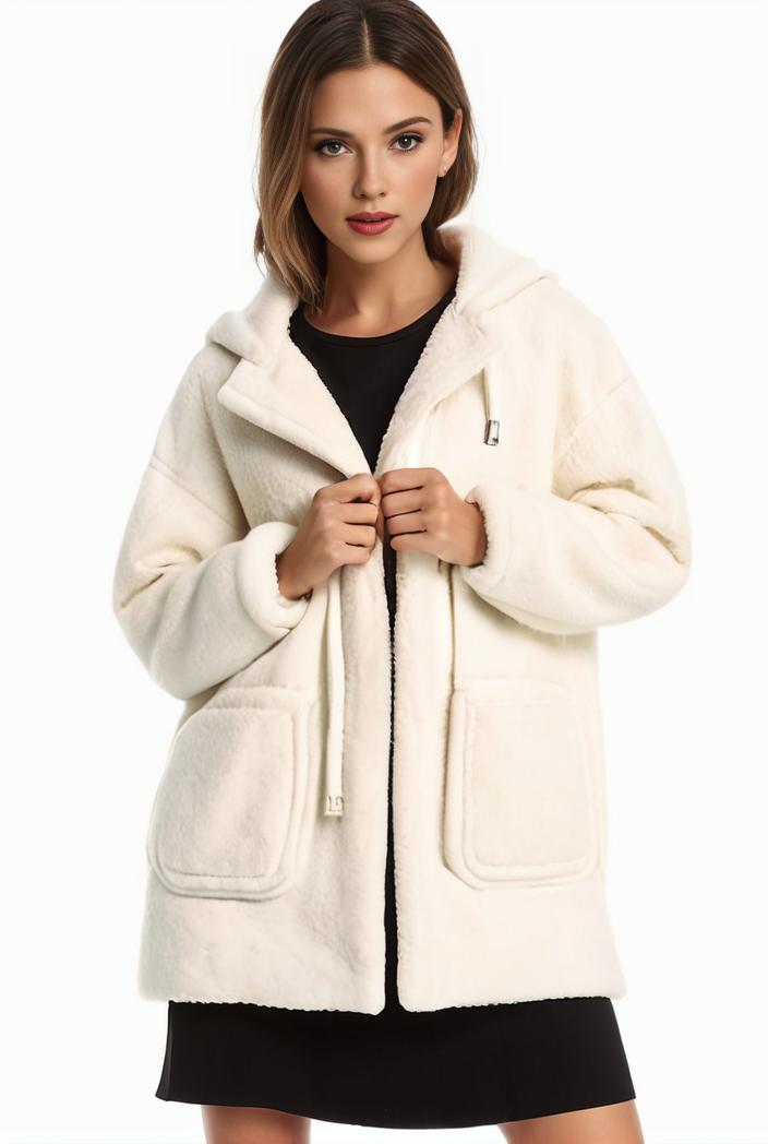 cozy winter teddy coat for women 140694