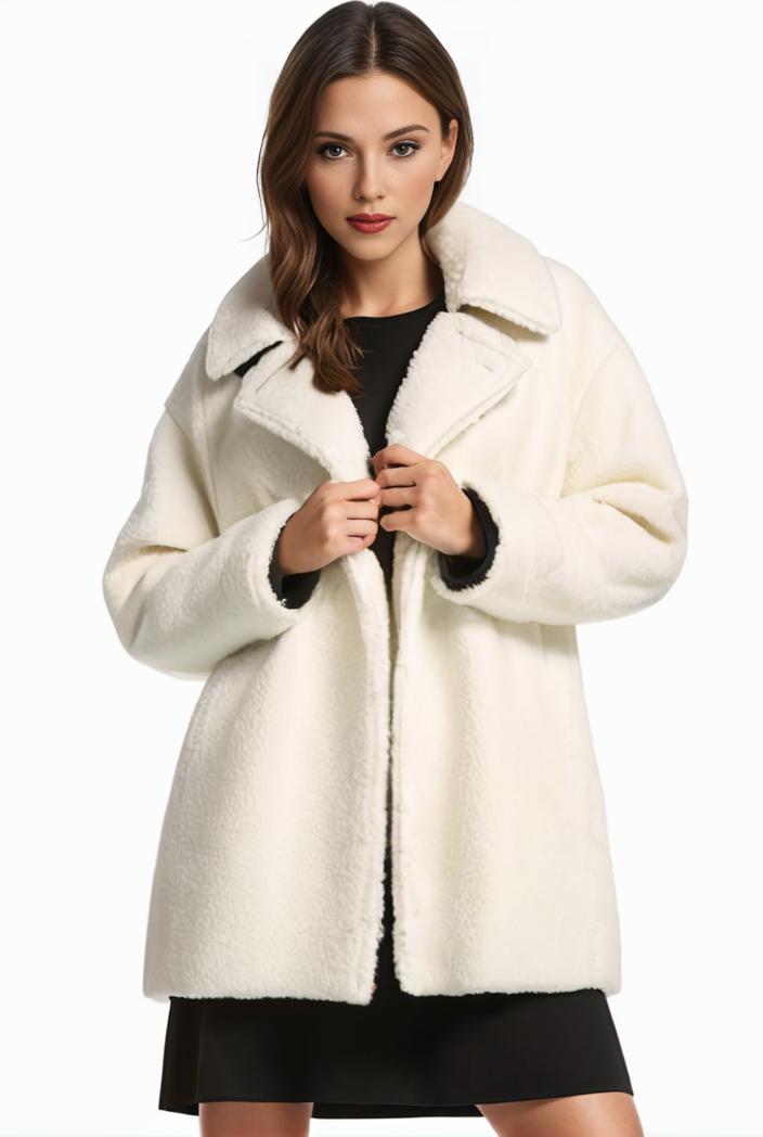 cozy winter teddy coat for women 140700