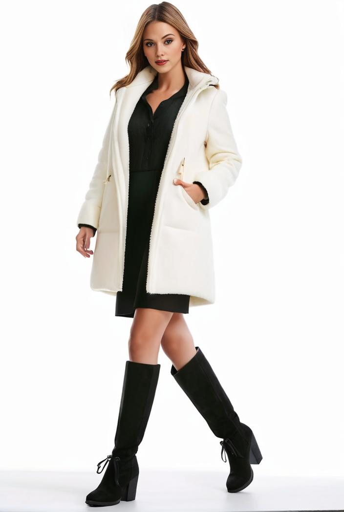 cozy winter teddy coat for women 140707