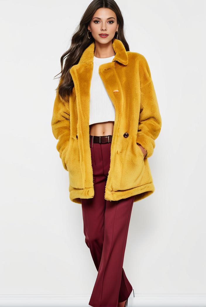 cozy winter teddy coat for women 140718