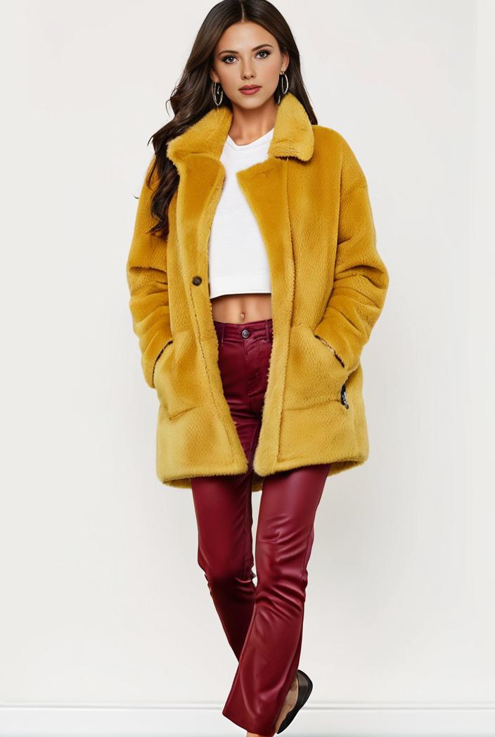 cozy winter teddy coat for women 140721