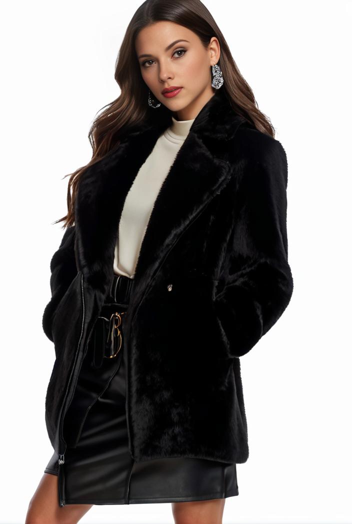 cozy winter teddy coat for women 140740