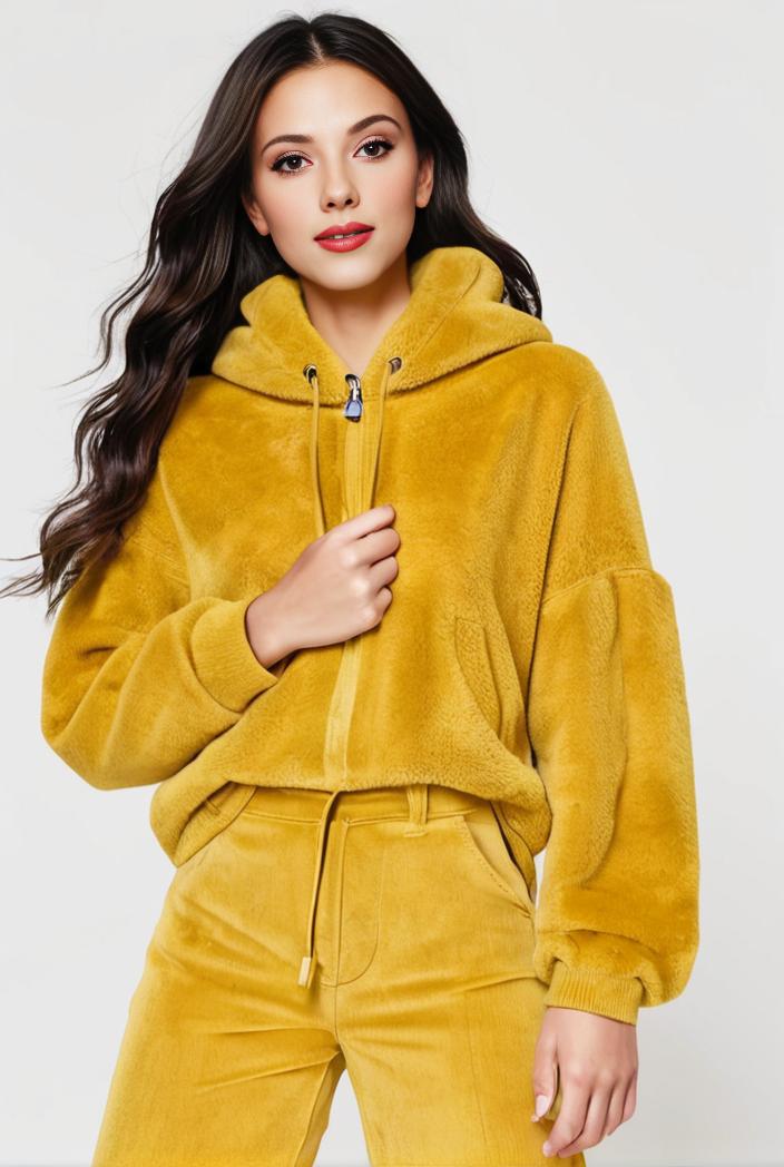 cozy winter teddy coat for women 140756