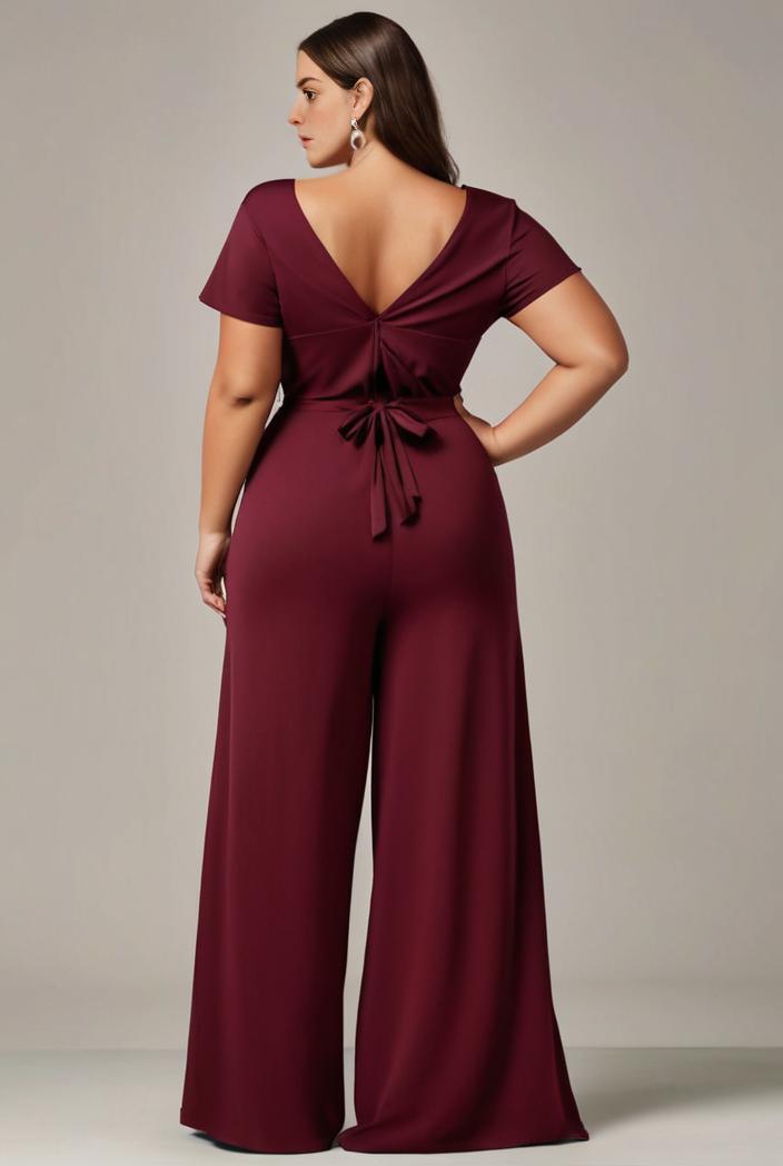 plus size sweetheart a line high slit maxi chiffon bridesmaid dress 145219